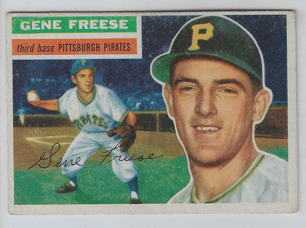 1956 Topps Gene Freese #46 Pittsburgh Pirates - NM